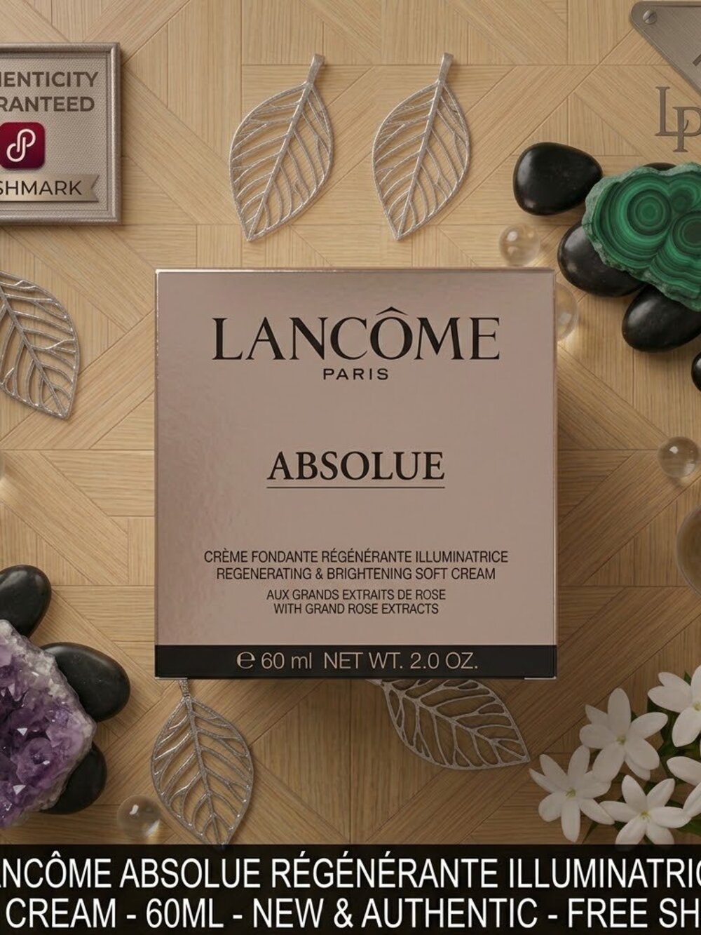 Lancome Absolue Regenerating Soft Cream With Grand Rose Extract (60mL / 2oz) NEW